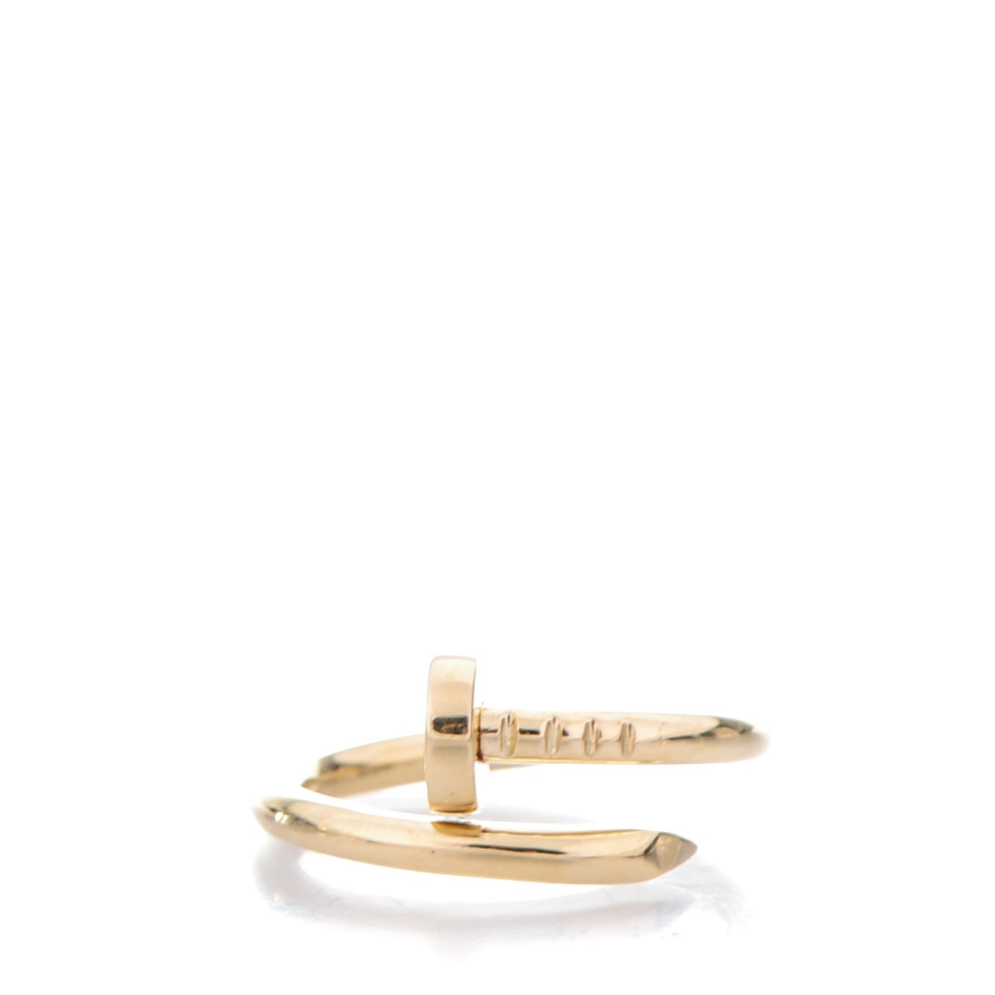 18K Yellow Gold Juste Un Clou Ring 52 6
