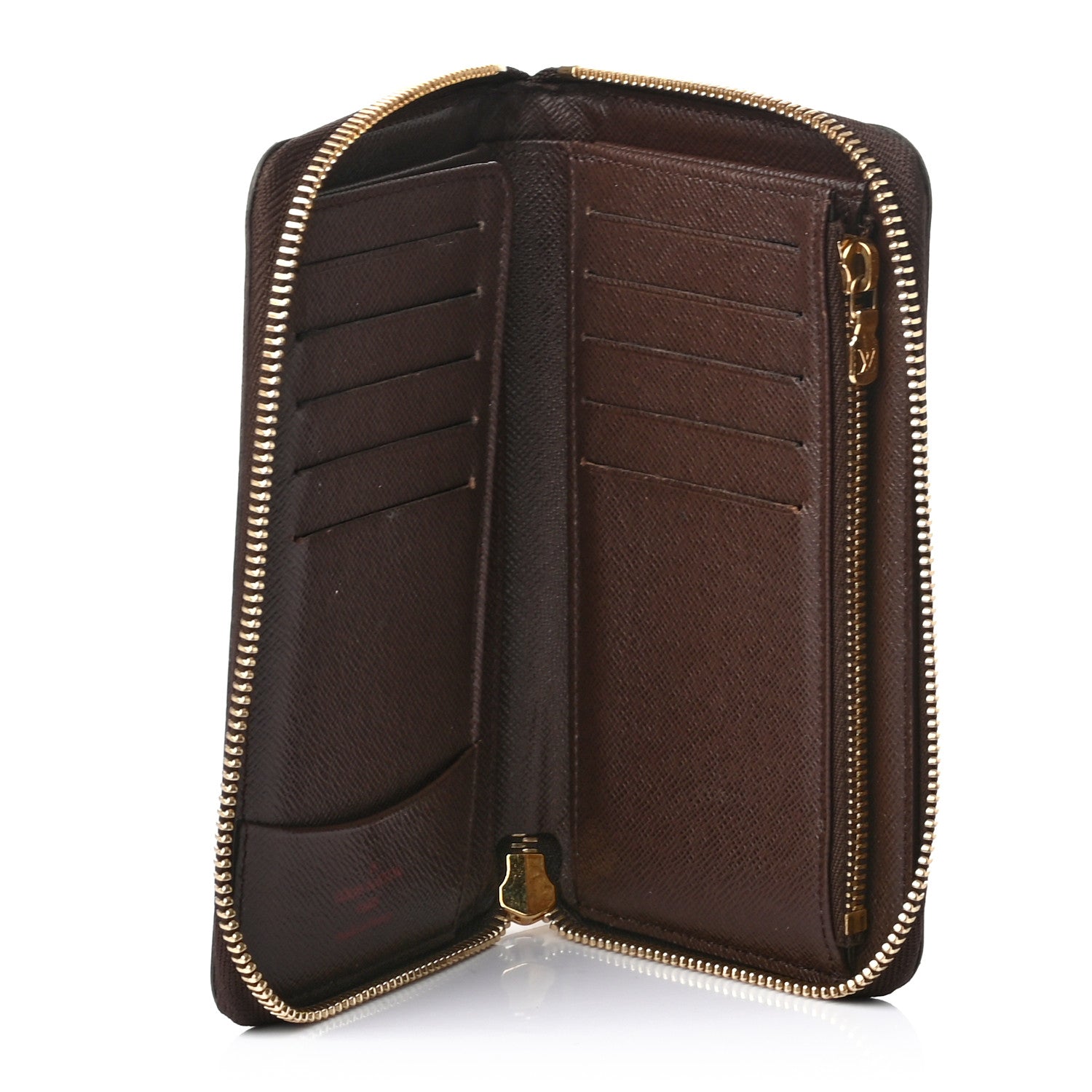 Louis Vuitton Damier Ebene Zippy Compact Wallet 5 of 8