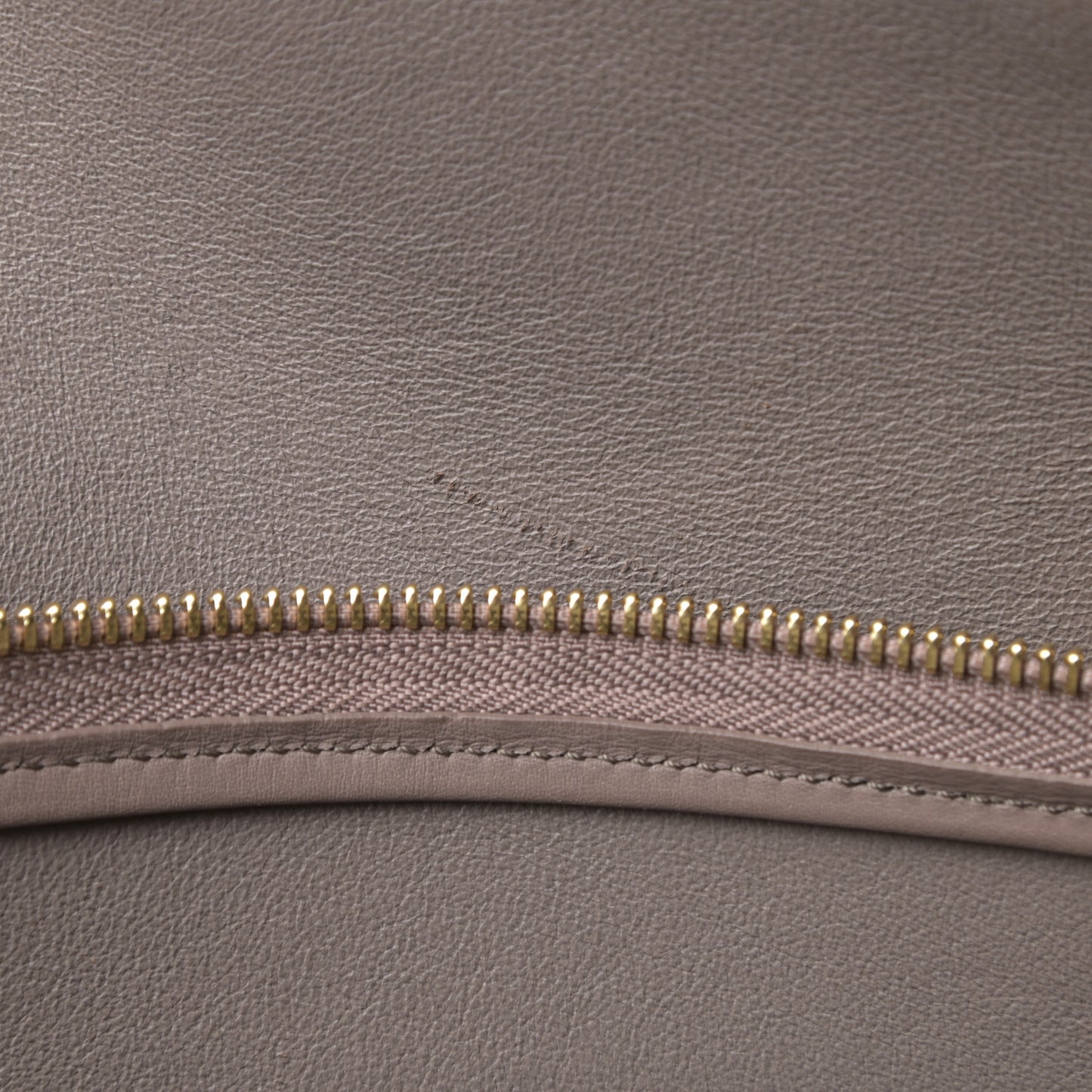 Smooth Calfskin Mini Bi-Color Belt Bag Light Smoke Violet