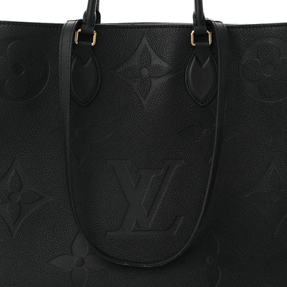 Louis Vuitton Empreinte Monogram Giant Onthego GM Black 7 of 11