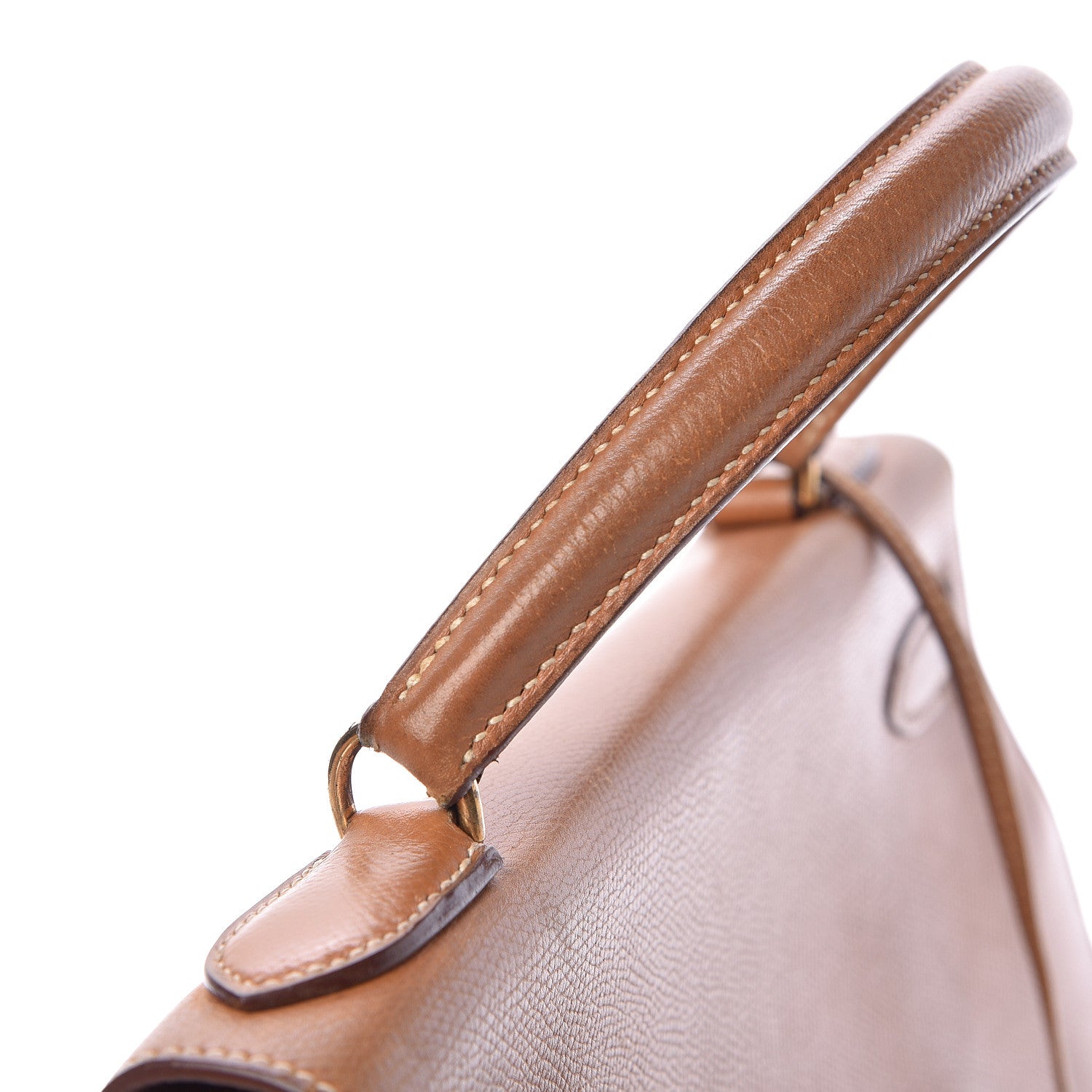 Hermes Courchevel Kelly Sellier 28 Gold 37 of 49