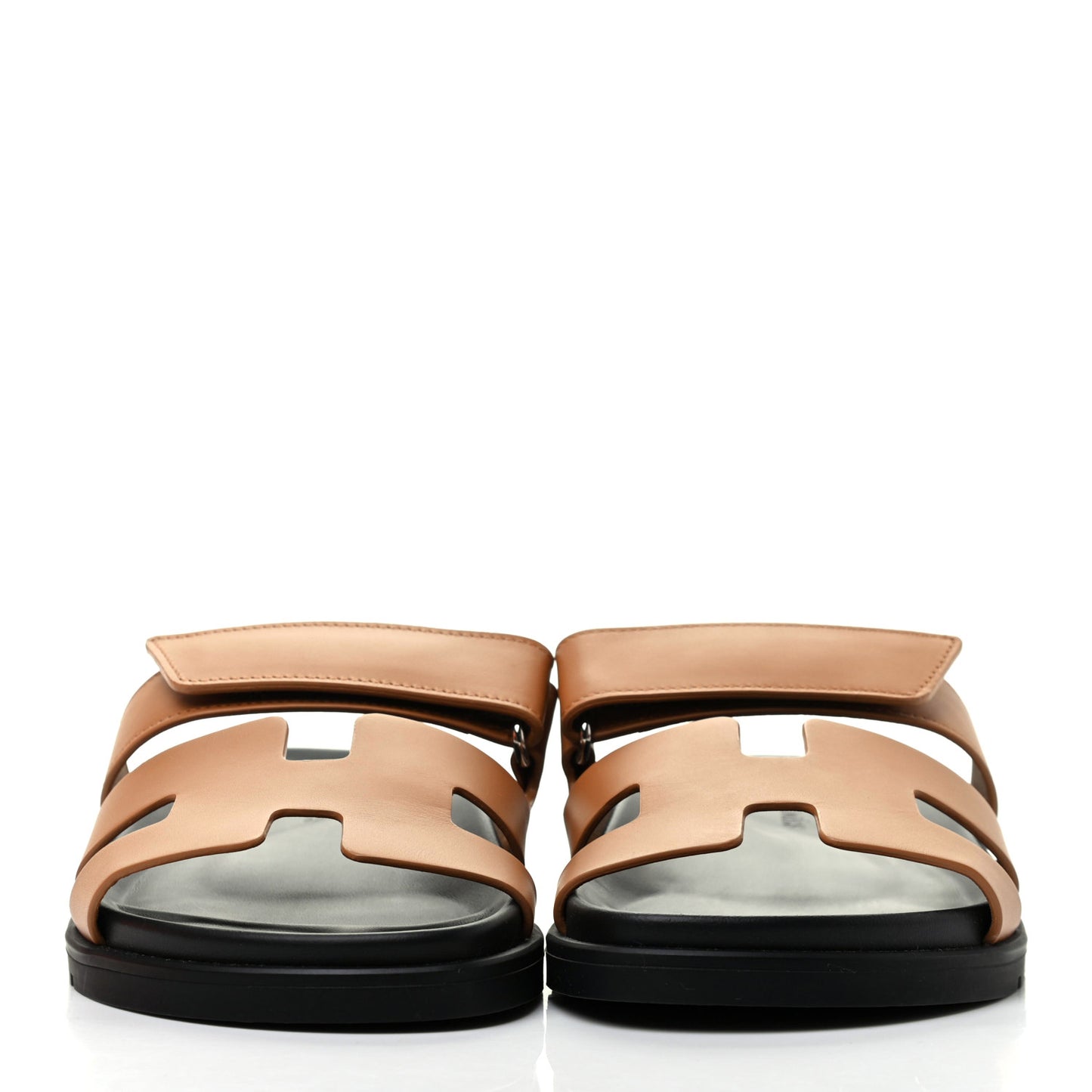 Calfskin Womens Chypre Sandals 37 Naturel