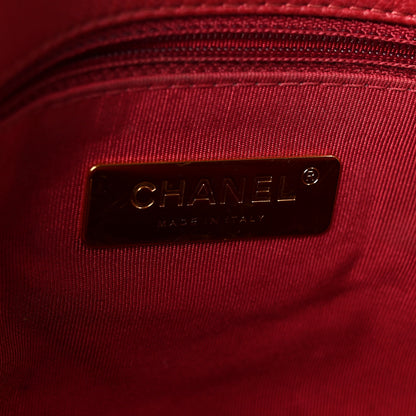 Chanel Goatskin Quilted Medium Chanel 19 Flap Red 6 of 11