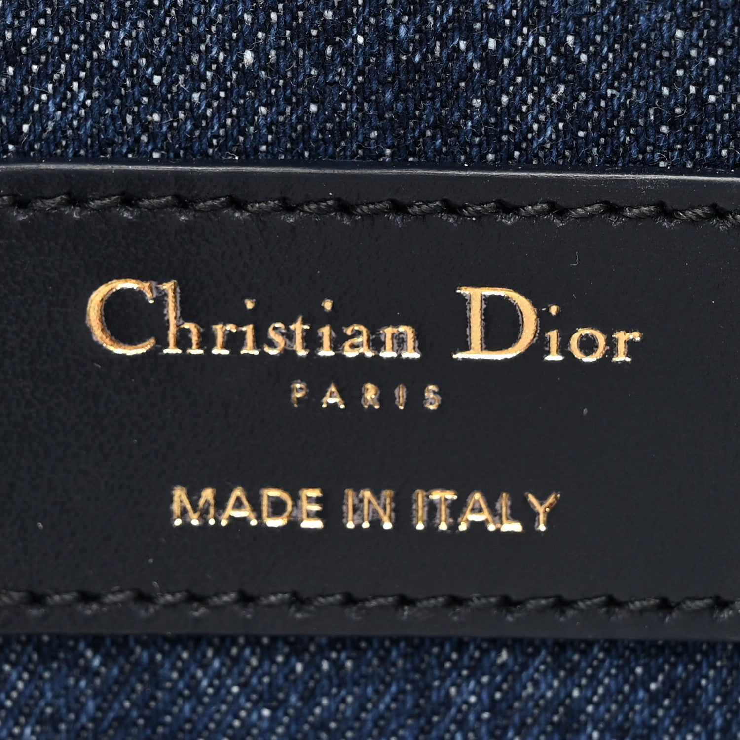 Christian Dior Denim Oblique 30 Montaigne East West Chain Flap Bag 6 of 10