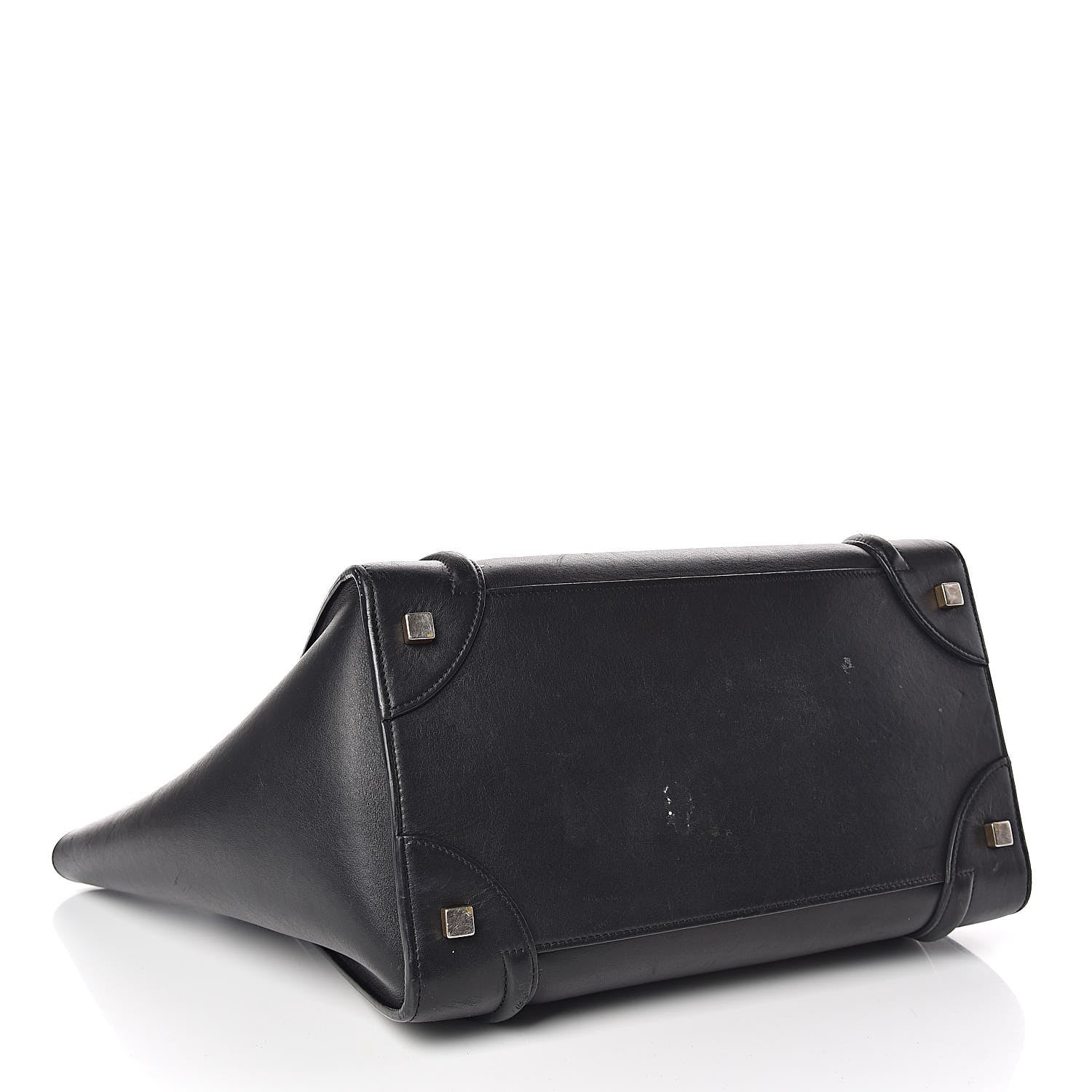 Celine Smooth Calfskin Mini Luggage Black 4 of 28