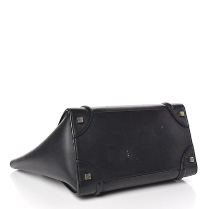 Celine Smooth Calfskin Mini Luggage Black 4 of 28