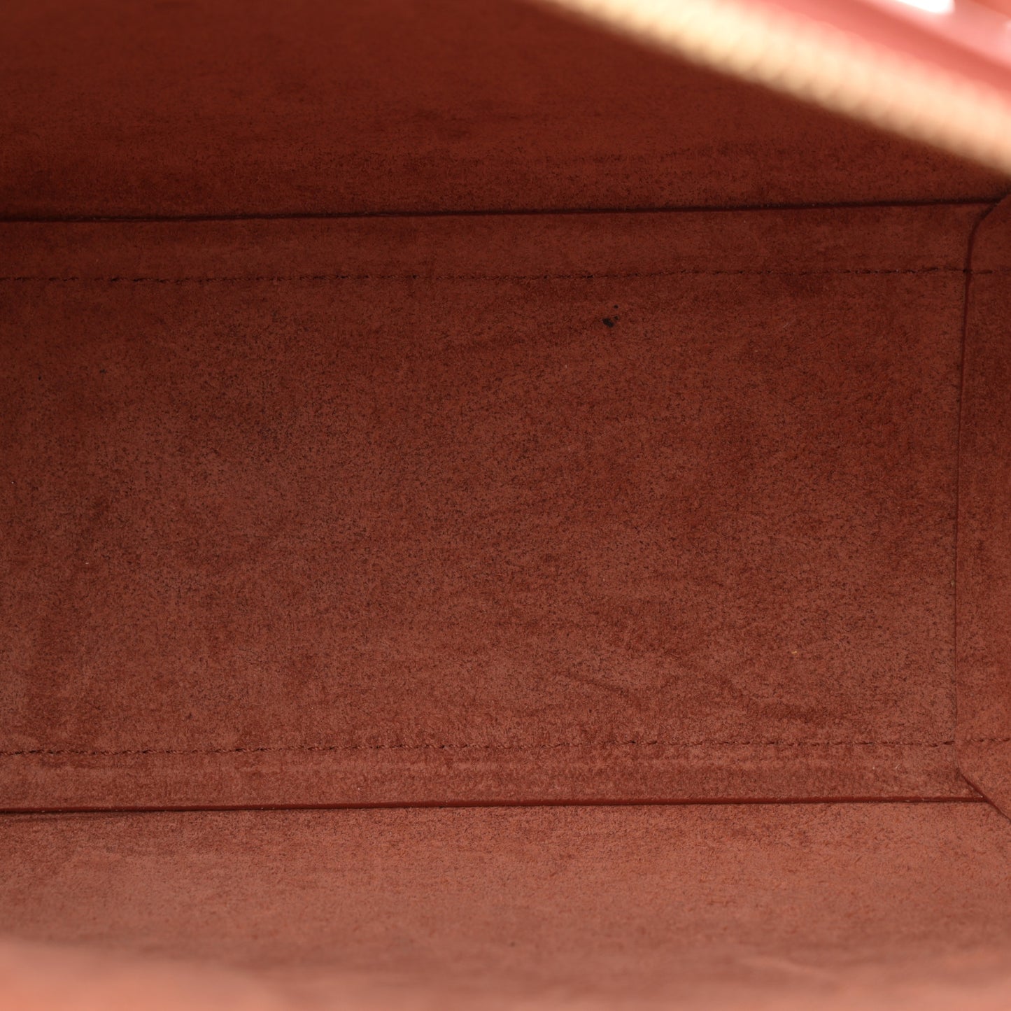 Grained Calfskin Nano Belt Bag Terracotta