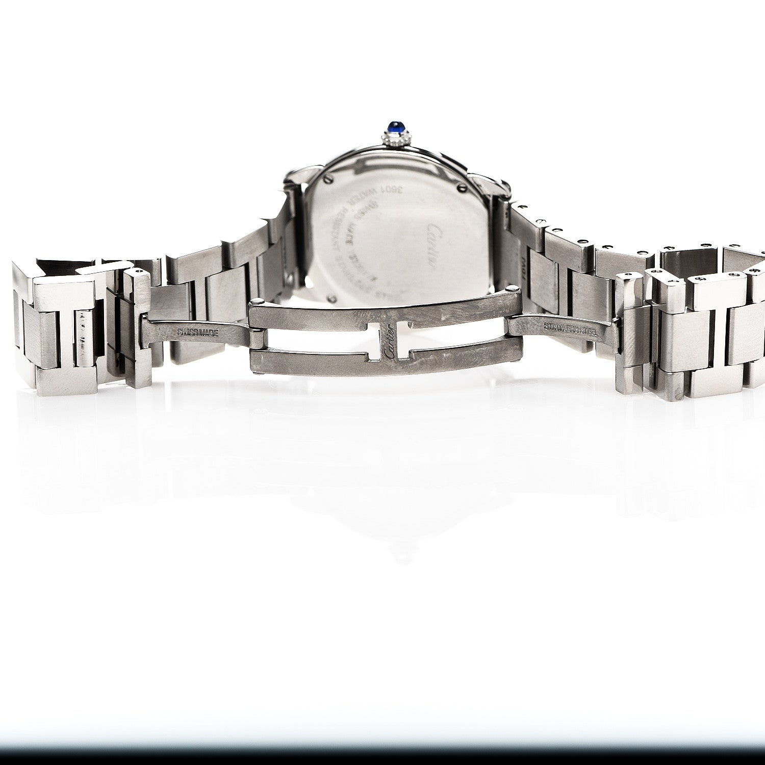Cartier Stainless Steel 29mm Ronde Solo Quartz Watch 5 of 6
