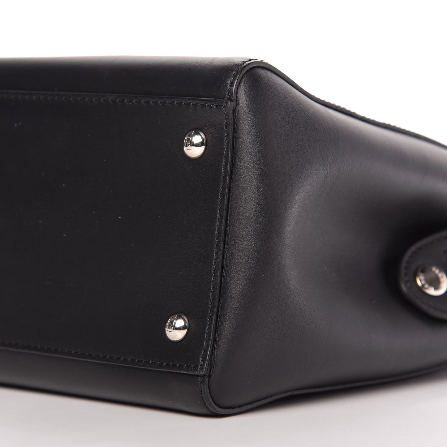 Vitello Baltico Dolce DotCom Satchel Black Blue Royal