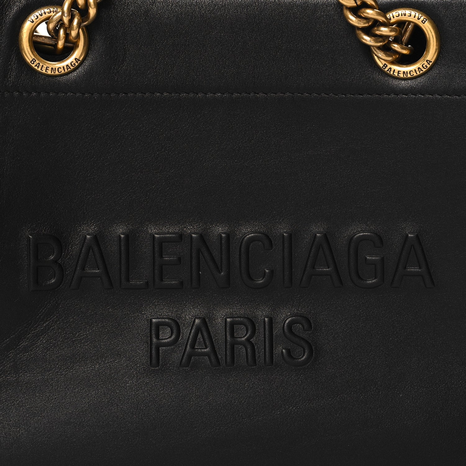 Balenciaga Soft Smooth Calfskin Small Duty Free Tote Black 7 of 9