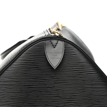 Louis Vuitton Epi Keepall 50 Black 5 of 16