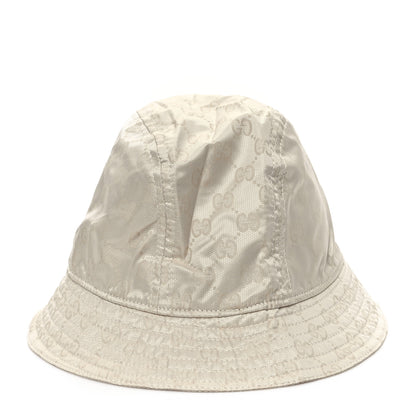Gucci Nylon Monogram Bucket Hat XL Beige 3 of 8