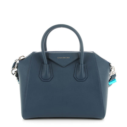 Givenchy Sugar Goatskin Small Antigona Mineral Blue 1 of 7