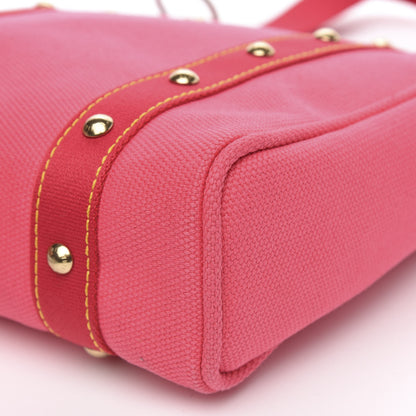 Louis Vuitton Toile Antigua Cabas MM Pink 8 of 8