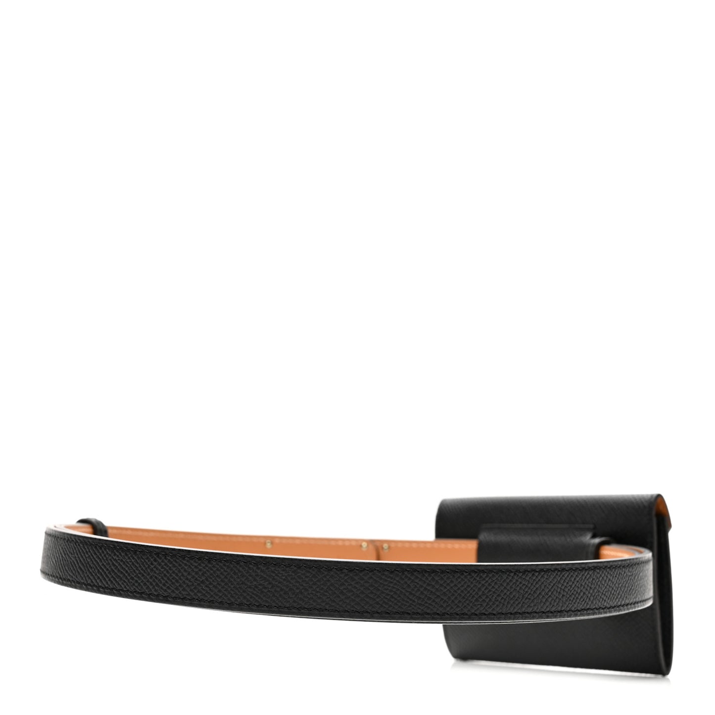 Epsom Kelly Pocket Belt Black