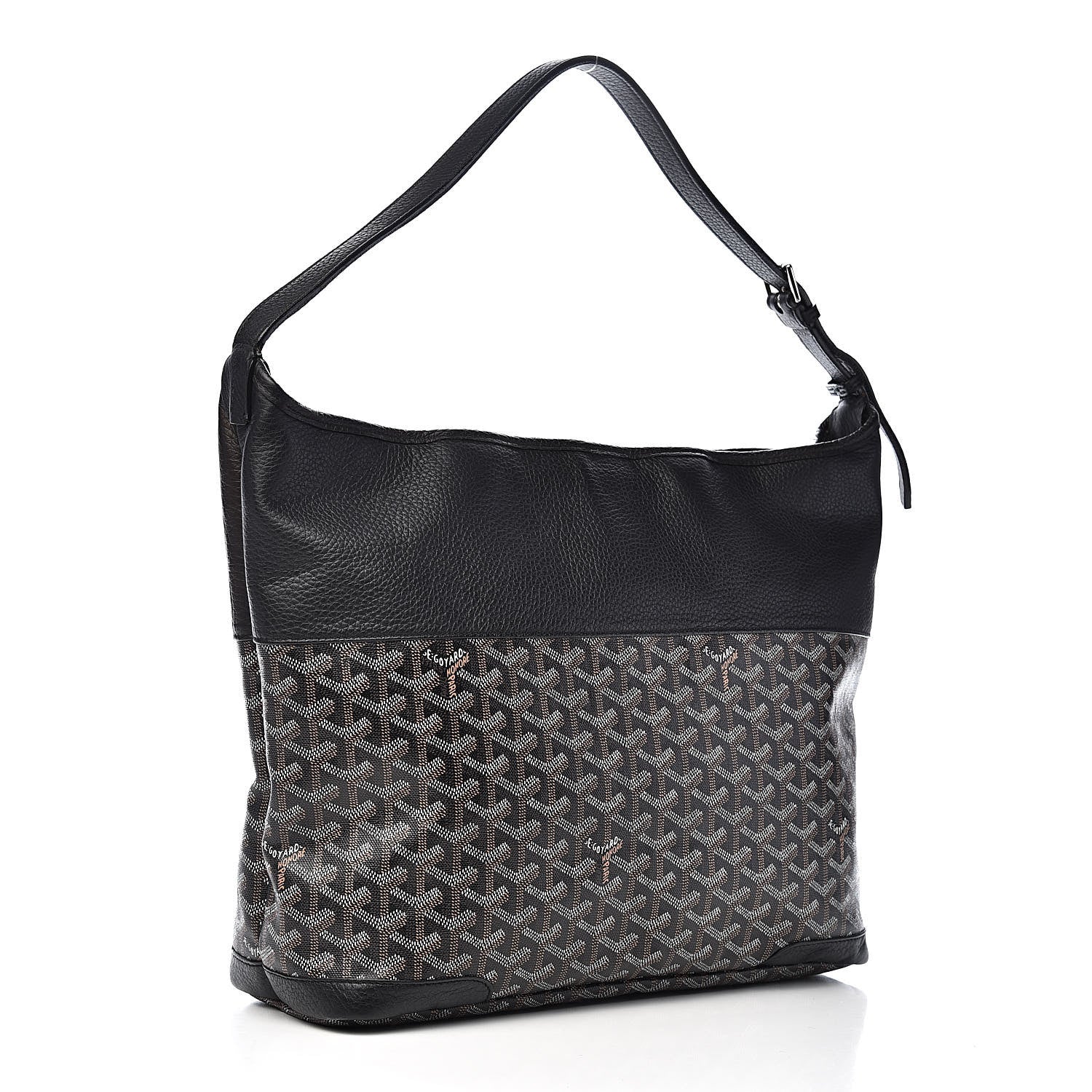 Goyard Goyardine Grenadines Hobo Black 3 of 11