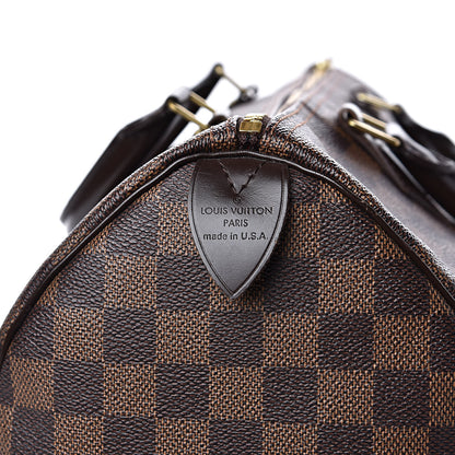 Louis Vuitton Damier Ebene Speedy 35 7 of 13