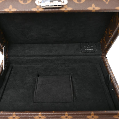 Louis Vuitton Monogram Macassar Coffret Tresor 24 Jewelry Case 6 of 11
