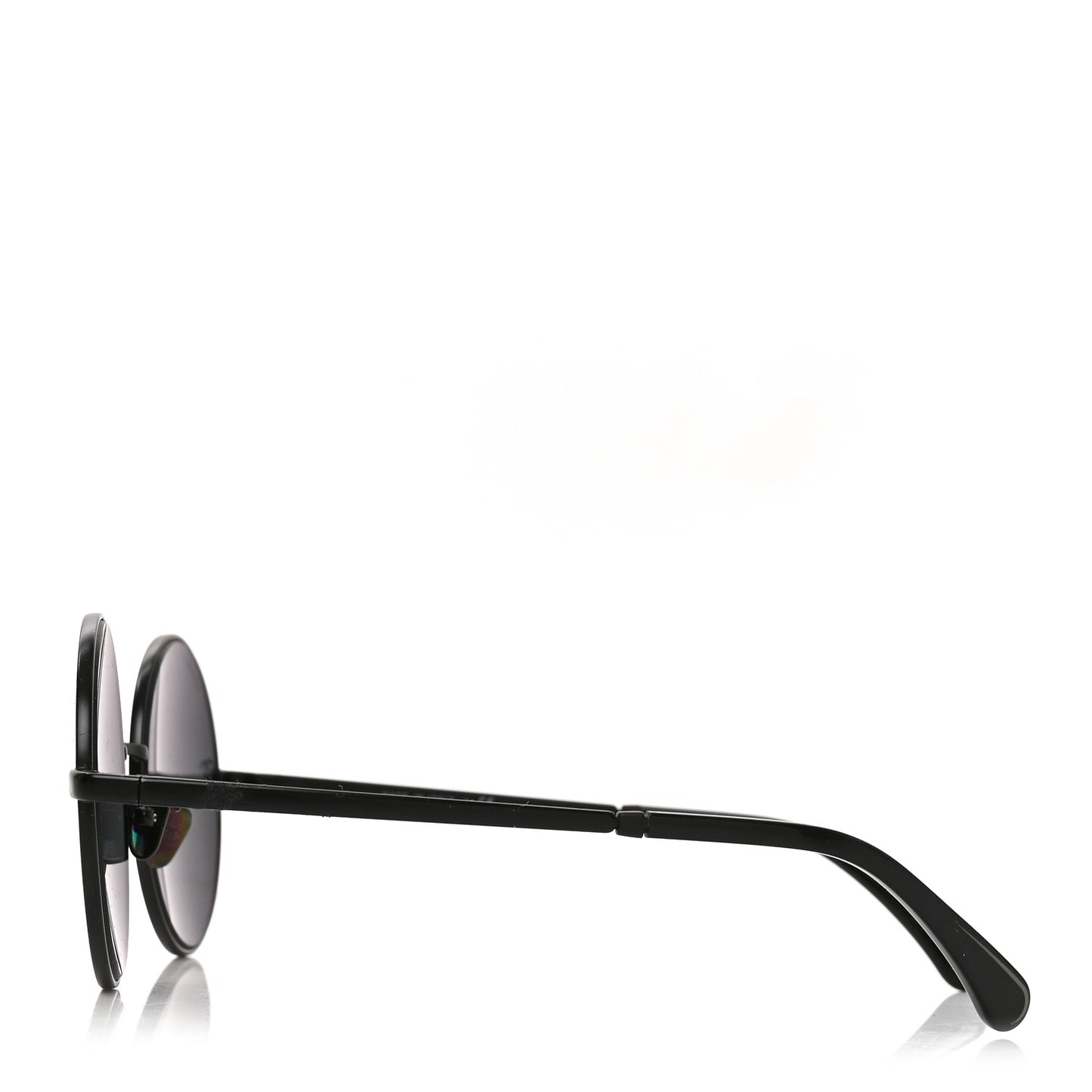 Metal Round Sunglasses 4268 Black