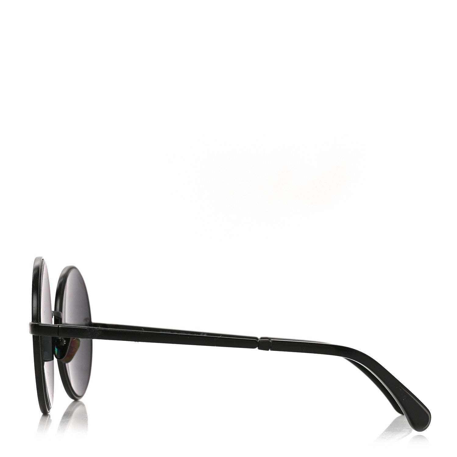 Chanel Metal Round Sunglasses 4268 Black 3 of 7