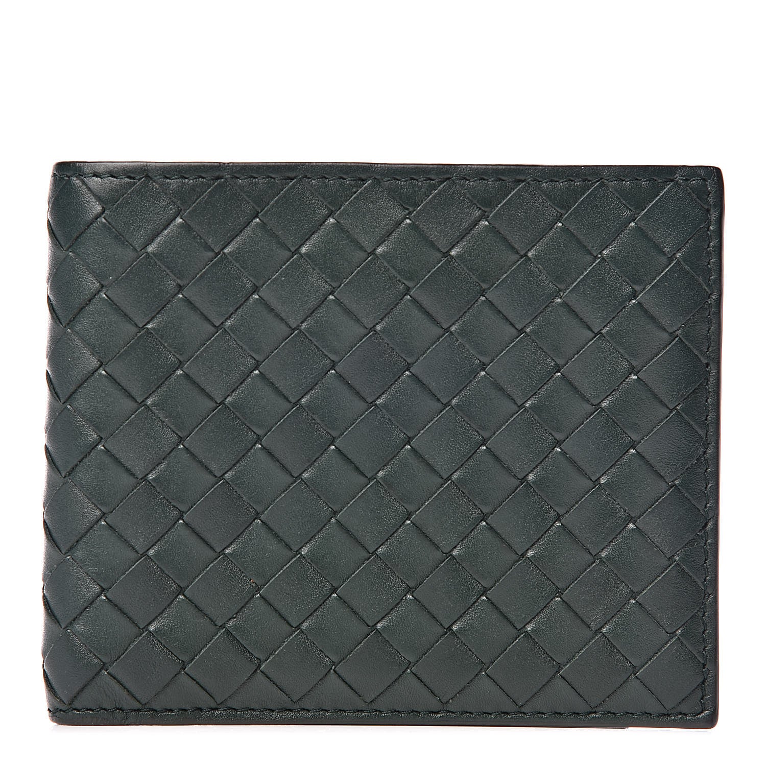 Bottega Veneta Nappa Intrecciato Bi-Fold Wallet Thyme 1 of 6