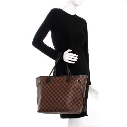 Louis Vuitton Damier Ebene Neverfull MM 4 of 28