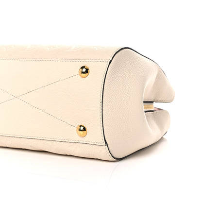 Louis Vuitton Empreinte Braided Montaigne MM Creme Beige Caramel 9 of 9