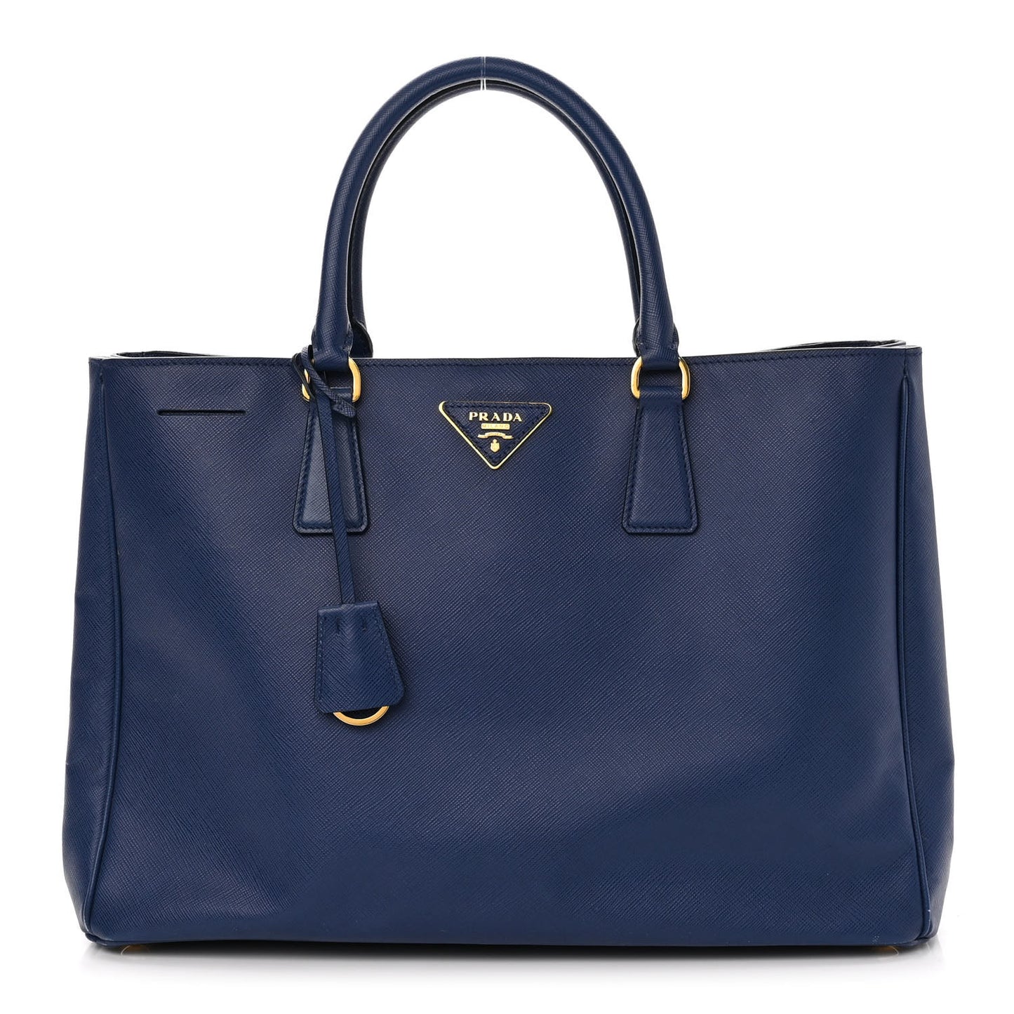 Saffiano Lux Large Tote Bluette