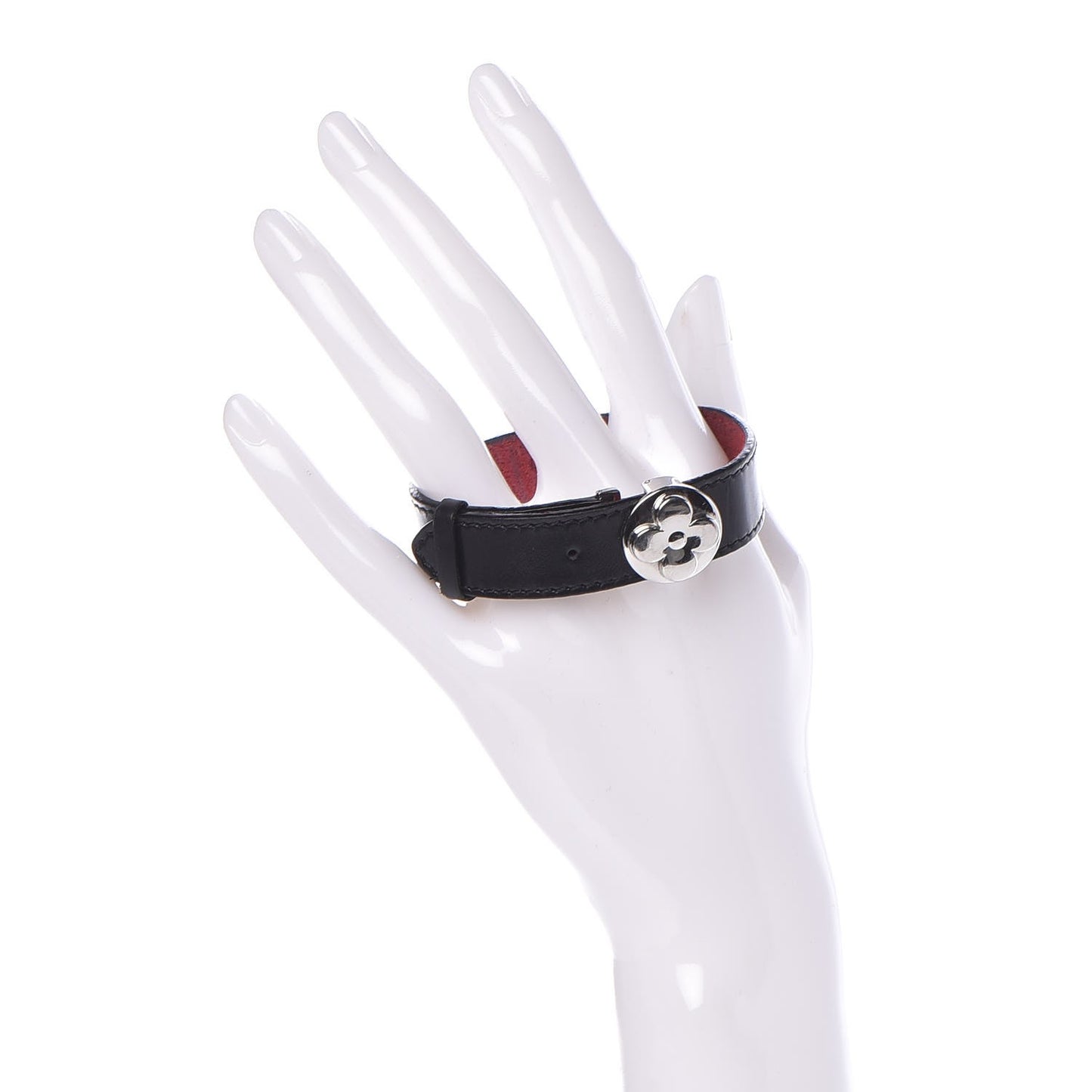 Mat Monogram Wish Bracelet Black
