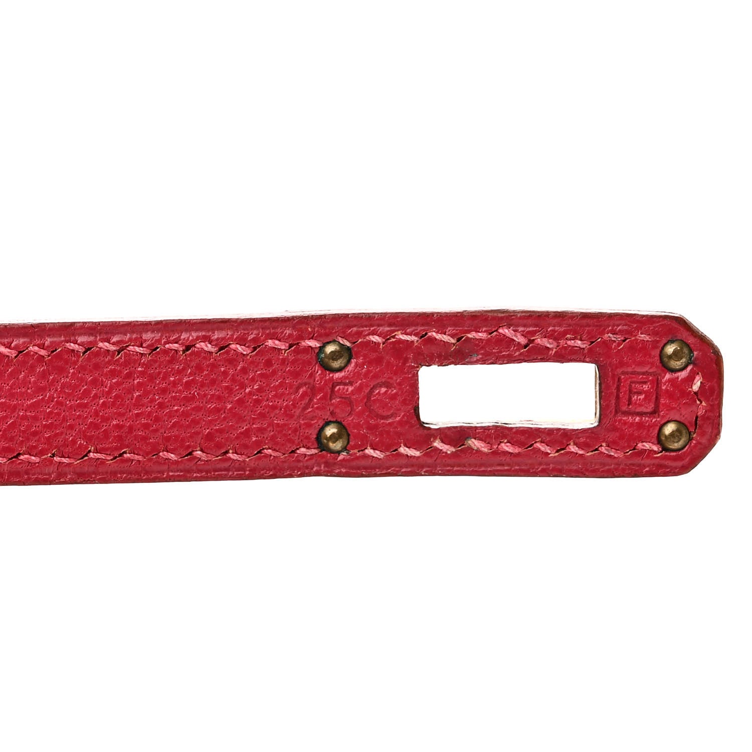 Hermes Chevre Kelly Sellier 25 Framboise 7 of 10