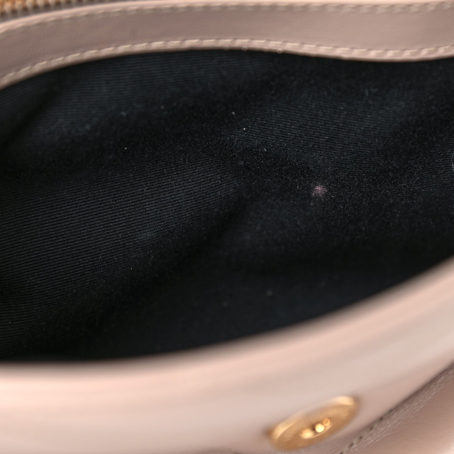 Calfskin Y Quilted Monogram Small Loulou Chain Satchel Light Natural