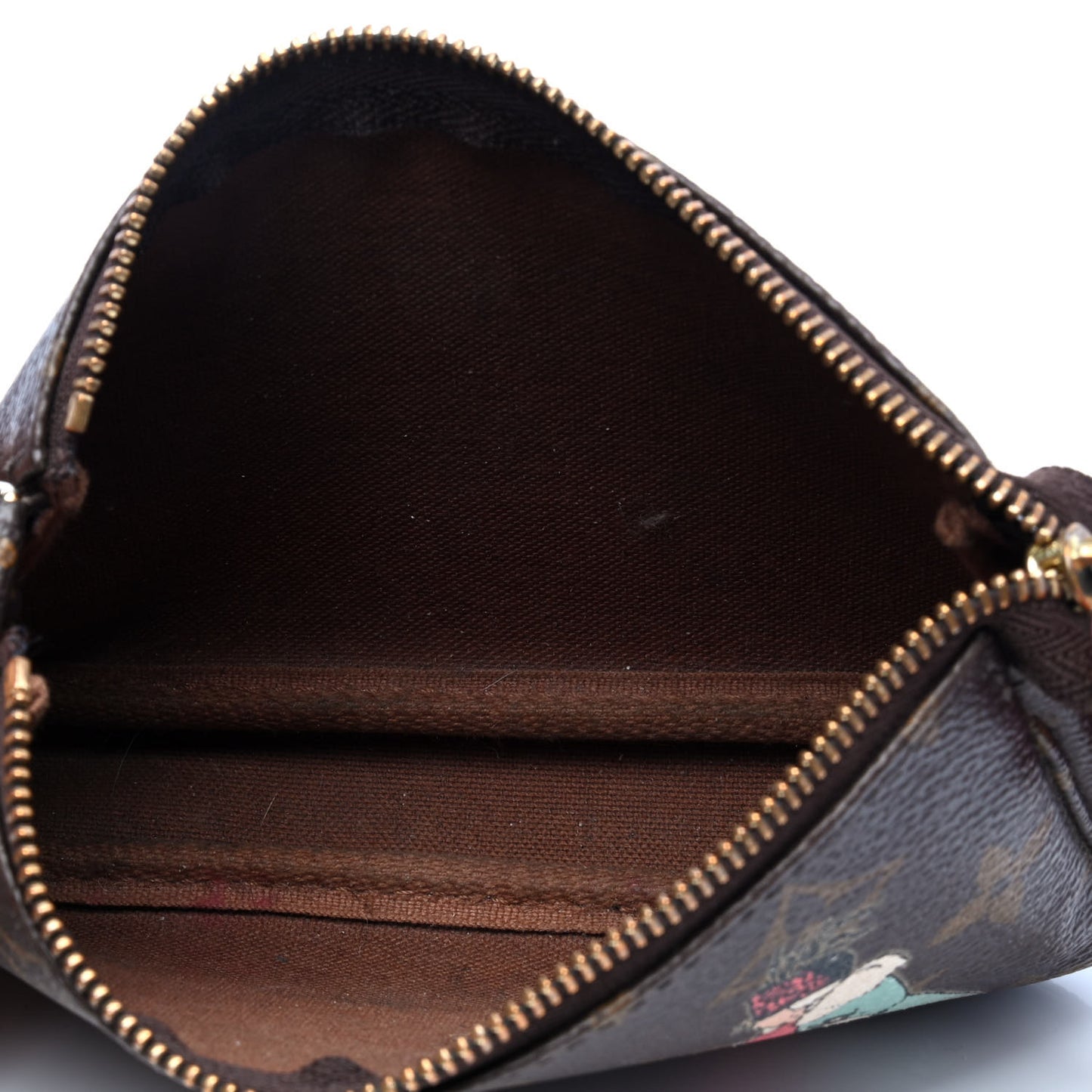 Monogram Illustre Mini Pochette Accessories Rose