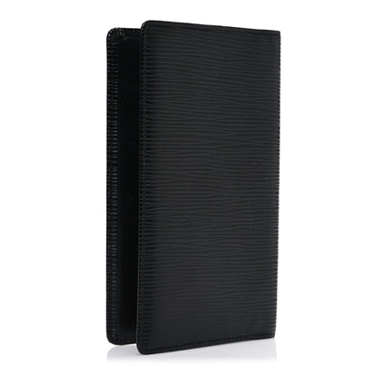Louis Vuitton Epi Pocket Agenda Cover Black 3 of 8