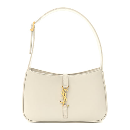 Saint Laurent Smooth Calfskin Le 5 A 7 Hobo Crema Soft 1 of 13