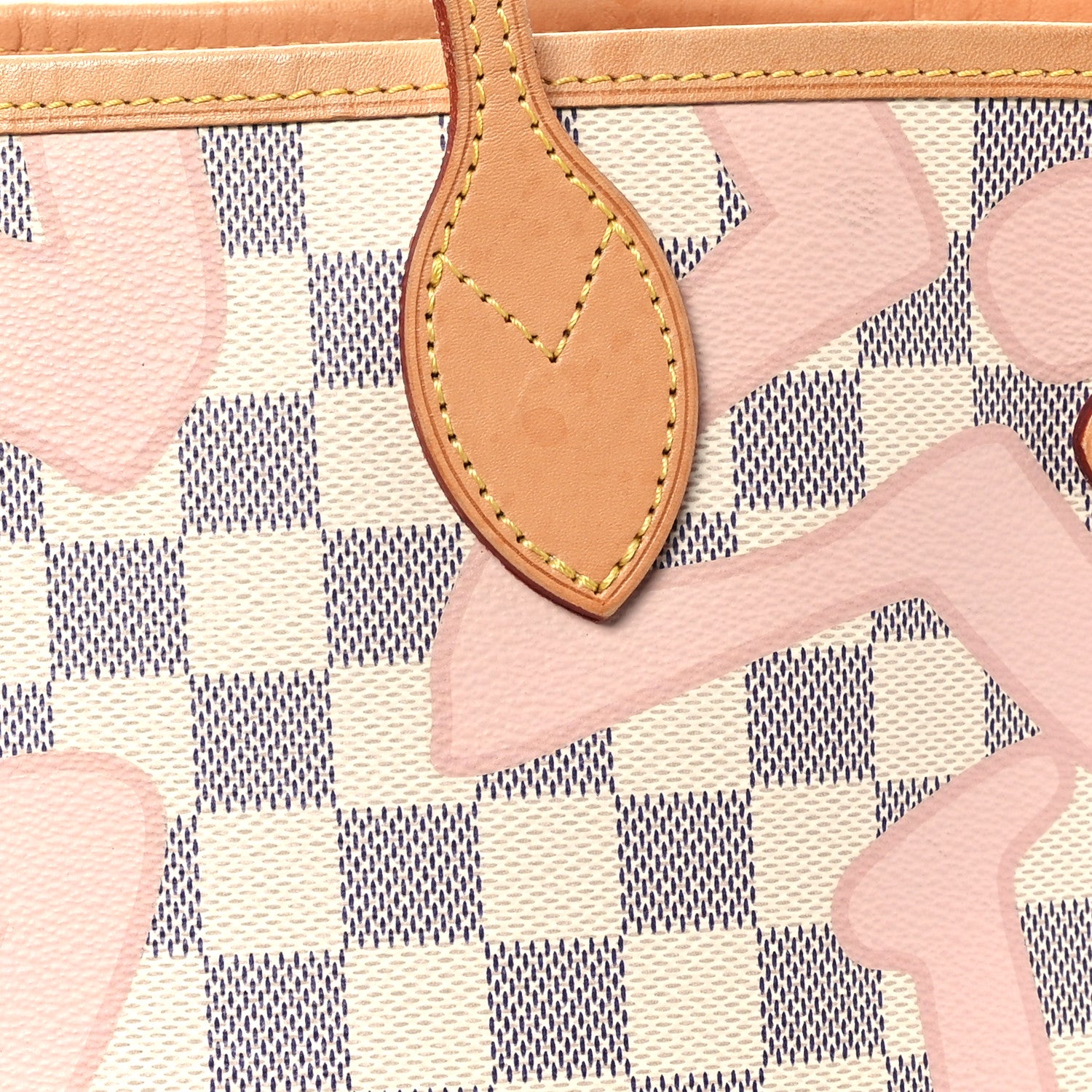 Louis Vuitton Damier Azur Tahitienne Neverfull MM 13 of 14