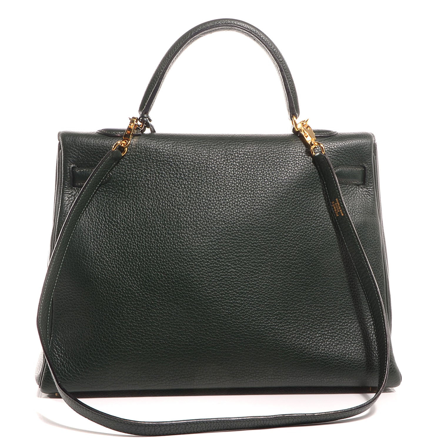 Hermes Togo Kelly Retourne 35 Vert Fonce 20 of 29
