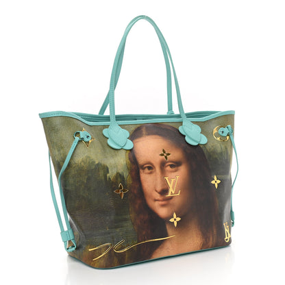 Louis Vuitton Masters Da Vinci Neverfull MM Vert D’eau 3 of 9