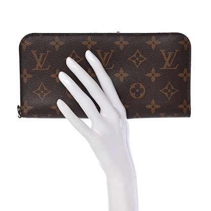 Louis Vuitton Monogram Kusama Waves Insolite Wallet Red 2 of 7