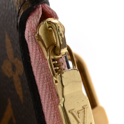 Louis Vuitton Monogram Neverfull MM GM Pochette Rose Ballerine 10 of 11