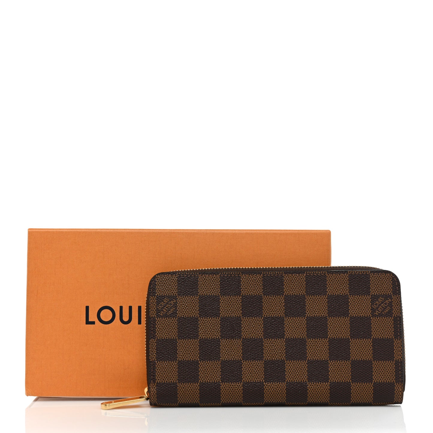 Damier Ebene Zippy Wallet