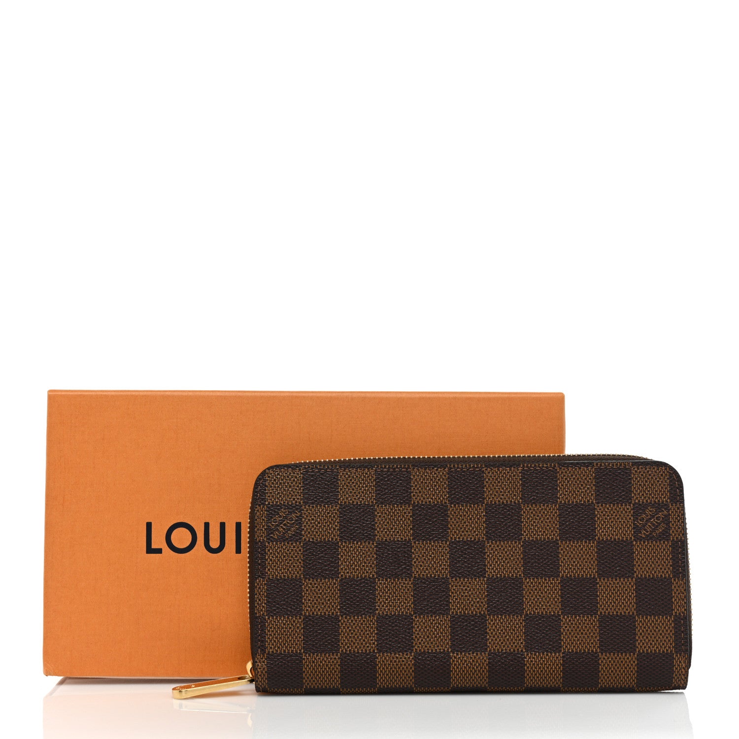 Louis Vuitton Damier Ebene Zippy Wallet 15 of 15