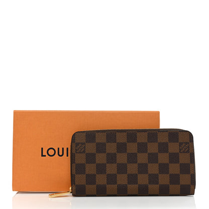Louis Vuitton Damier Ebene Zippy Wallet 15 of 15