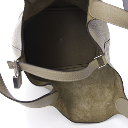 Hermes Taurillon Clemence Picotin Lock 22 MM Sauge 4 of 7