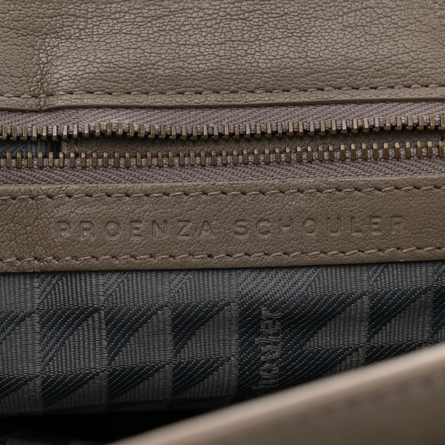 Lambskin Tiny PS1 Satchel Dove Grey