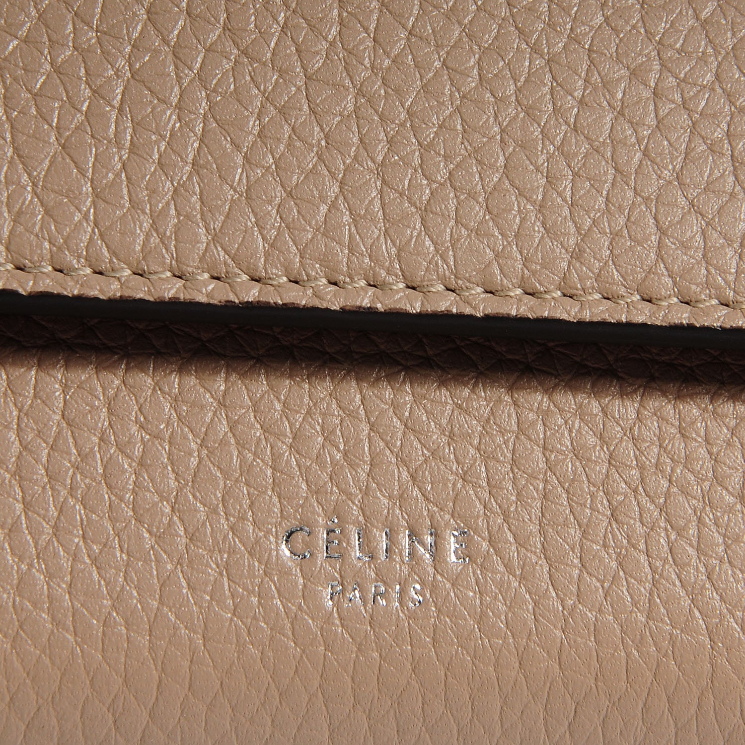 Celine Calfskin Large Multifunction Flap Wallet Dune 6 of 9
