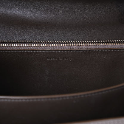 Celine Liege Calfskin Medium Classic Box Flap Bag Souris 8 of 13