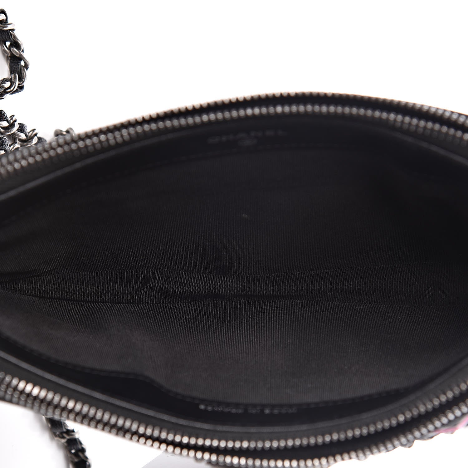 Chanel Caviar Quilted Small Boy Clutch With Chain Black 6 of 11