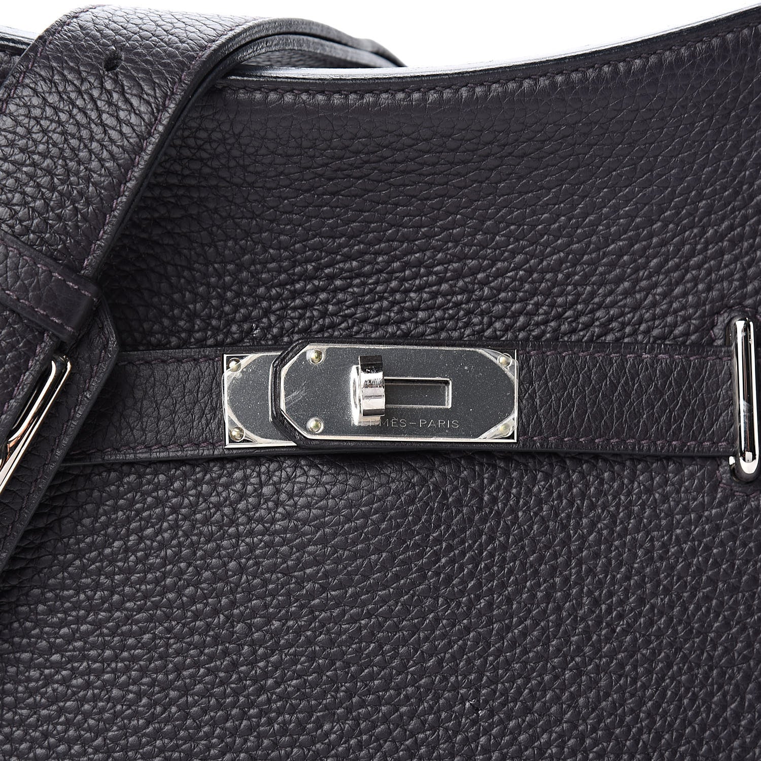 Hermes Taurillon Clemence Jypsiere 28 Raisin 10 of 10