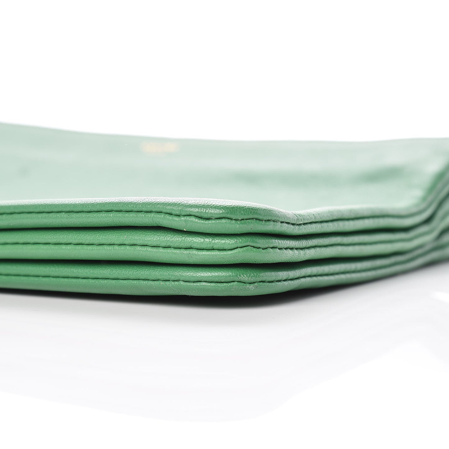 Lambskin Small Trio Crossbody Bag Grass