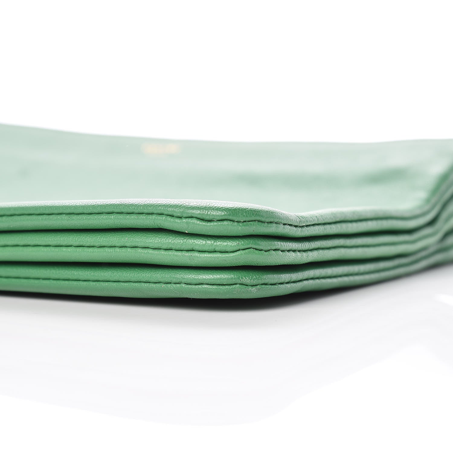 Celine Lambskin Small Trio Crossbody Bag Grass 13 of 13